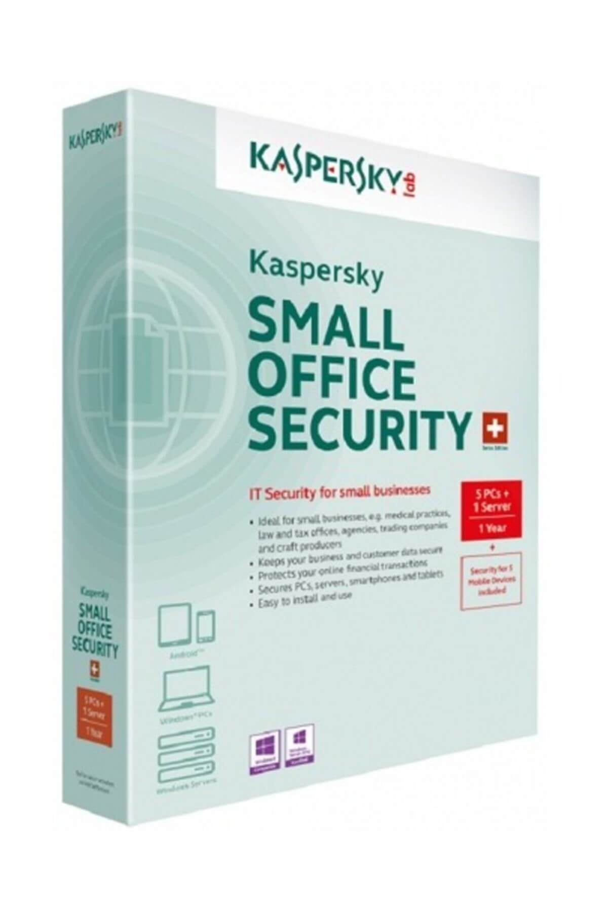 Ksos Small Office Security, (1 Server + 5 Pc + 5 Md), 1 Yıl
